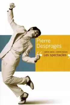 Pierre Desproges en scène au théâtre du musée Grévin